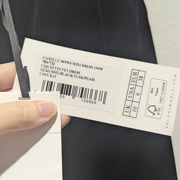 SaloniCamille Bows Mini Dress - Picture 5 of 14